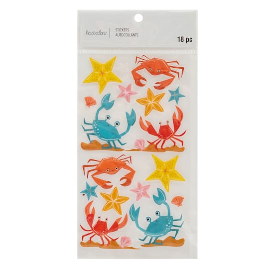 Crabs &#x26; Starfish Stickers by Recollections&#x2122;